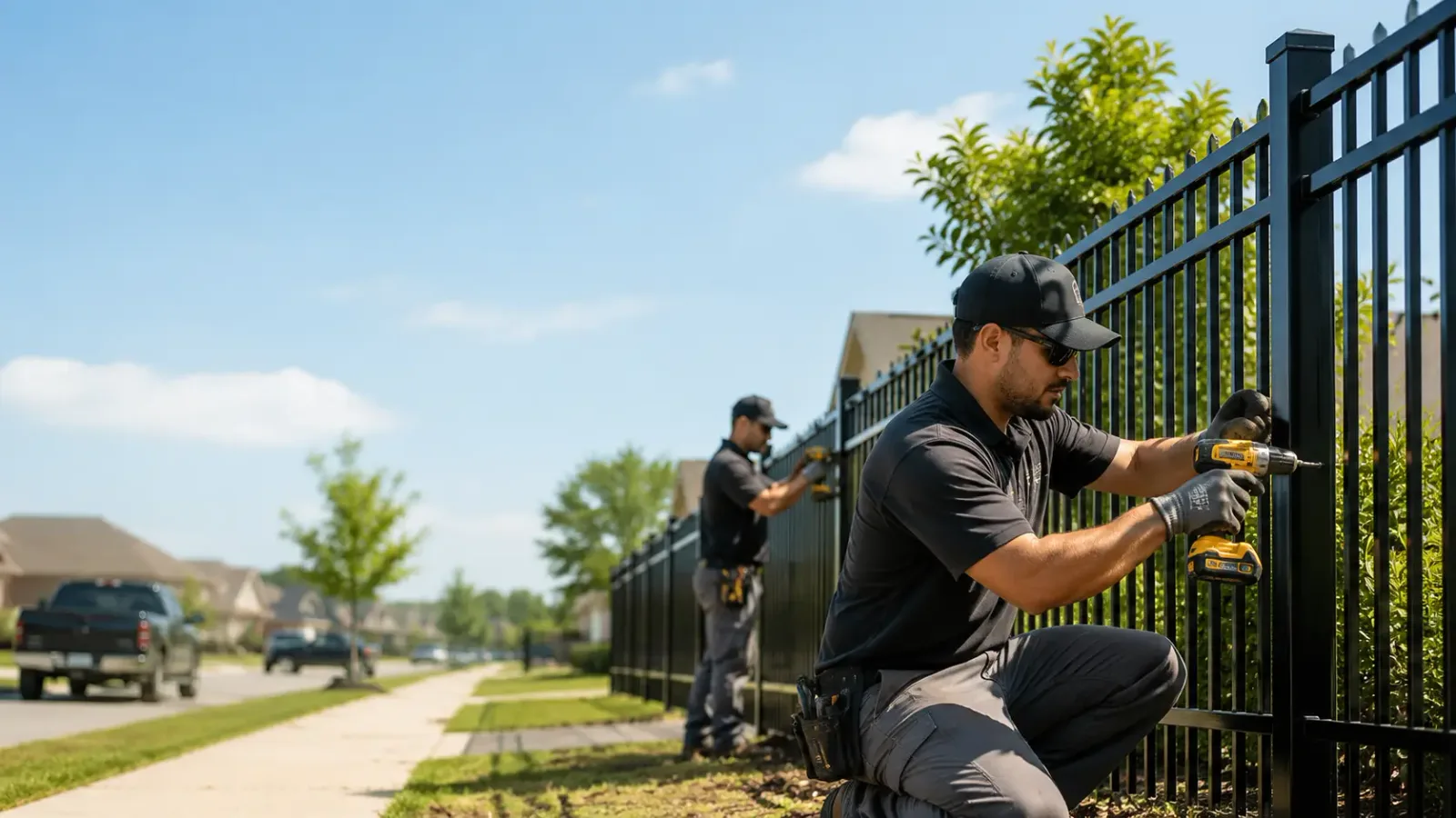 Metal Fence Installation in Fayetteville, NY
